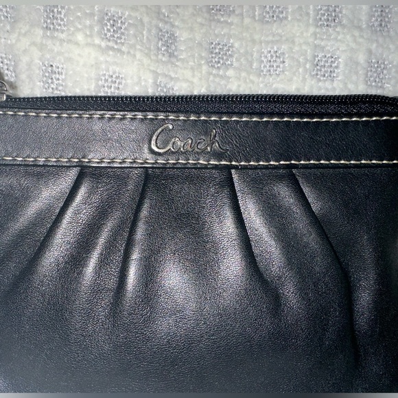 Coach Wristlet (Black, Gently Used) - Picture 2 of 5